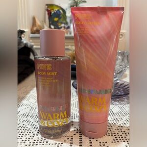 (Inventory 40) PINK Victoria's Secret Sun-Splashed Warm & Cozy Set